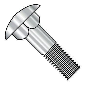 JFAST M825D603A2 - M8-1.25X25  Metric DIN603 Carriage Bolt Partial Thread A2 Stainless Steel, Case Quantity: 
700
