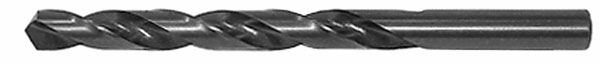 High Speed Steel Jobber Length Drill - 118 Conventional Point/Straight Shank/Black Oxide/Letter/USA (Drillco 240A Series)