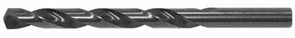 Heavy Duty High Speed Steel Jobber Length Drill - 135 Split Point/Straight Shank/Black Oxide/Fractional/USA (Drillco 400A Series)