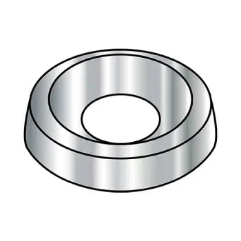 JFAST 14WC188 - 1/4" Countersunk Finishing Washers, Stainless Steel, Case Quantity: 2500