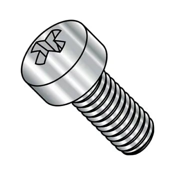 2-56 x 1/8 Phillips Fillister Machine Screw Fully Threaded 18-8 Stainless Steel