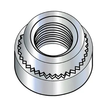 4-40-0 Self Clinching Nut Zinc Plated