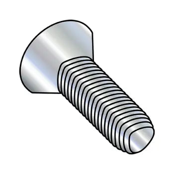 2-56 x 1/4 Phillips Flat Taptite Alternative Thread Rolling Scrw Fully Threaded Zinc Plated & Wax