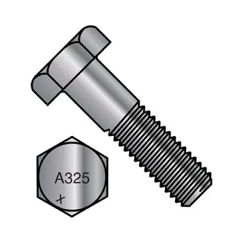 JFAST 8740A325-1G - 7/8-9X2 1/2  Heavy Hex Structural Bolts A 325 1 Hot Dipped Galvanized Made in North America, Case Quantity: 
50