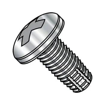 2-56 x 3/16 Phillips Pan Head Thread Cutting Screw Type F Fully Threaded 18-8 Stainless Steel