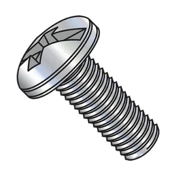 4-40 x 5/16 Combination (Phil/Slot) Pan Head Machine Screw Fully Threaded Zinc Plated