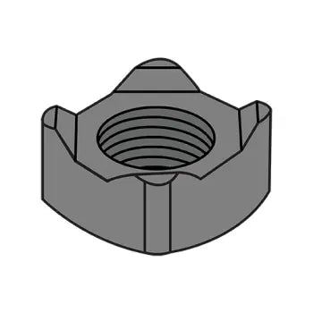 JFAST M6D928 - M6-1.0  Din 928 Metric Square Weld Nut Steel Plain, Case Quantity: 
6,000