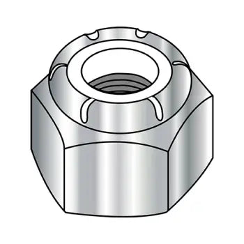 JFAST M4D982A2 - M4-0.7  Metric Din 982 Hex Nylon Insert Locknut High Type A2 Stainless Steel, Case Quantity: 
4,000