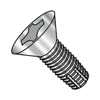 2-56 x 1/4 Phillips Flat Thread Cutting Screw Type F Fully Threaded 18-8 Stainless Steel