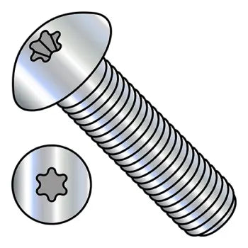 JFAST MI816CTB10Z - M8-1.25X16  ISO7380 Metric 6 Lobe Button Head Cap Screw Class 10.9 Zinc, Case Quantity: 
2,000