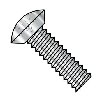 4-40 x 3/16 Phillips Oval Undercut Machine Screw Fully Threaded 18-8 Stainless Steel