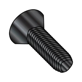 4-40 x 5/16 Phil Flat Taptite Alternative Thread Rolling Scrw Fully Threaded Black Oxide & Wax