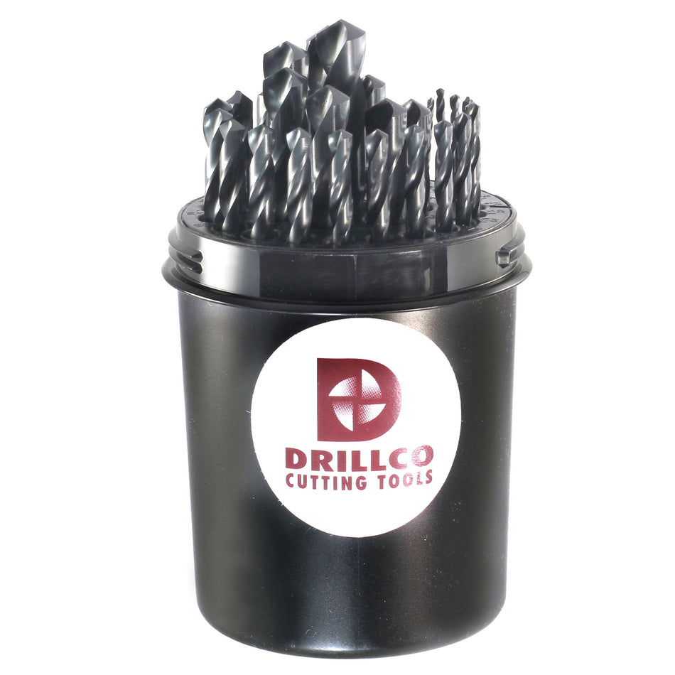 DRILLCO DRL400AW29 - 29PC HD DRILL PAL 1/16-1/2 BY 64ths