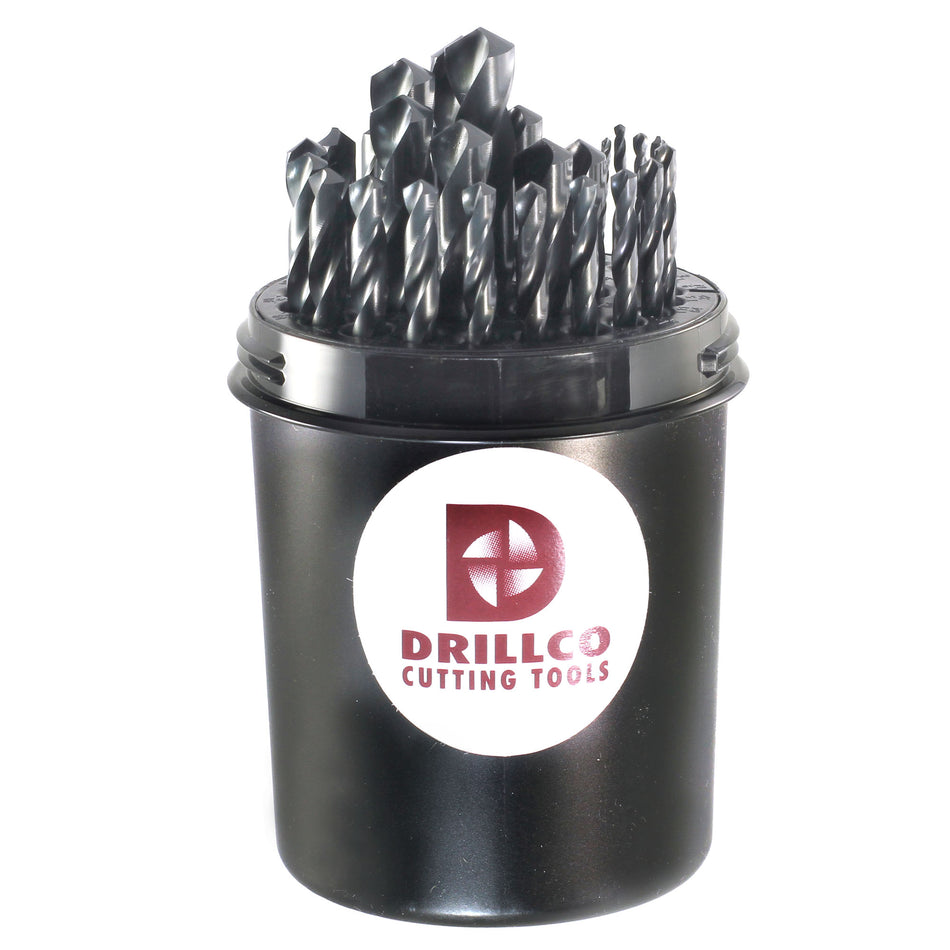 DRILLCO DRL400EW29 - 29PC HD DRILL PAL 1/16-1/2 BY 64ths