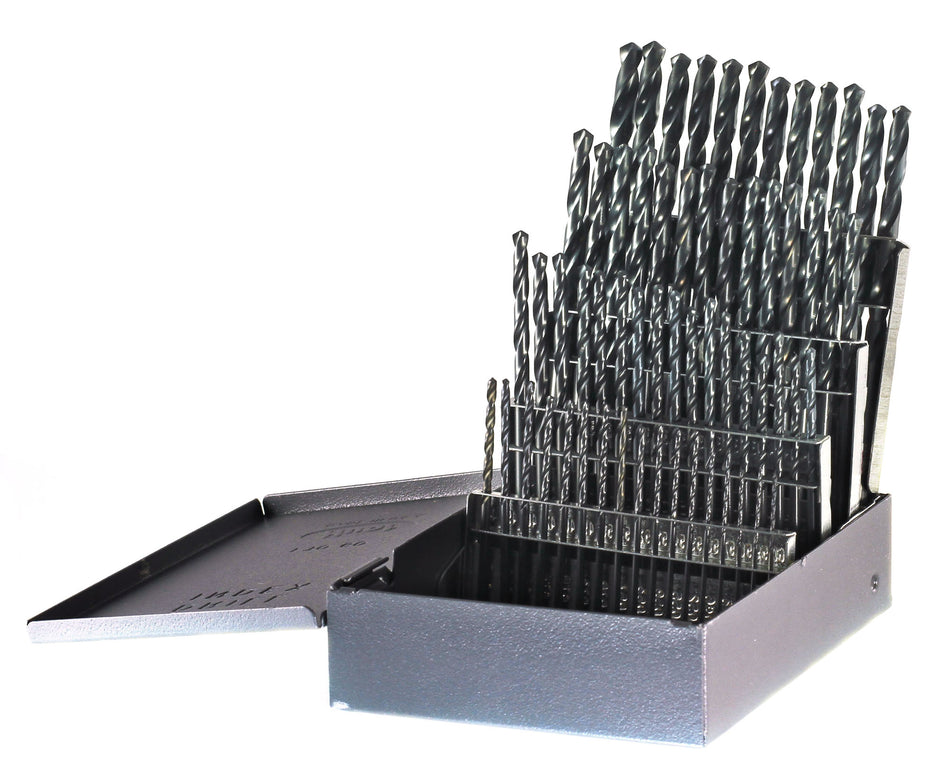 DRILLCO DRL400HD60 - 60PC HD DRILL BIT SET #1-#60