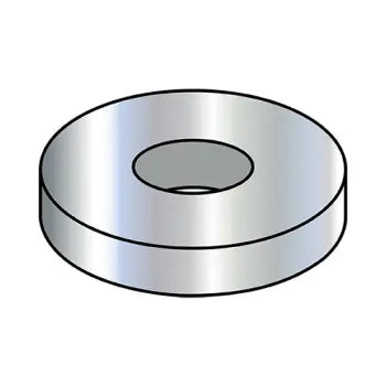 JFAST 06WSAE - #6 SAE Flat Washers, Steel, Zinc, Case Quantity: 25000