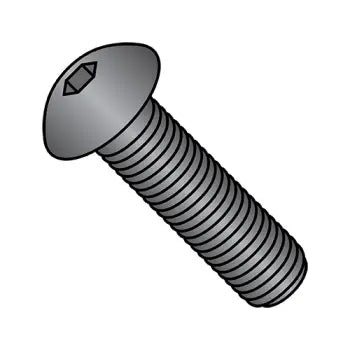 4-40 x 3/16 Coarse Thread Button Head Socket Cap Screw Plain