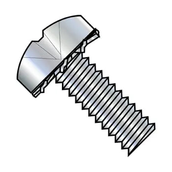 2-56 x 1/4 Phillips Pan External Sems Machine Screw Fully Threaded Zinc Plated