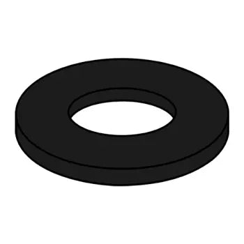 JFAST 0806.032WFNB - 8X3/8X.032  Flat Washer Nylon Black, Case Quantity: 
5,000