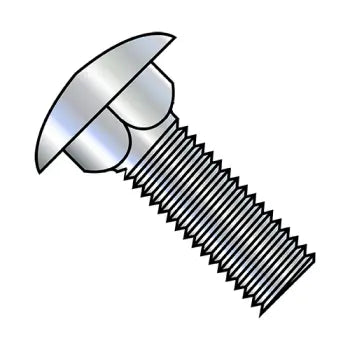 JFAST 7540C - 3/4-10X2 1/2  Carriage Bolt Fully Threaded Zinc, Case Quantity: 
60