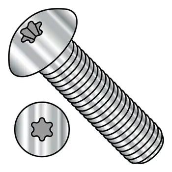 JFAST MI310CTBA2 - M3-0.5X10  ISO7380 Metric 6 Lobe Button Head Cap Screw A2 Stainless Steel, Case Quantity: 
10,000