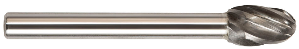 DRILLCO DRL7EAL116 - SE-1NF Oval Shape Solid Carbide Bur Aluminum Cut