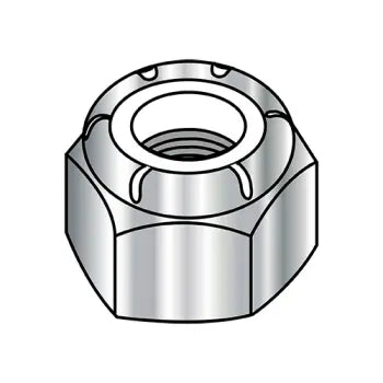 JFAST M4D985188 - M4-0.70  Din 985 Metric Nylon Insert Hex Locknut 18 8 Stainless Steel, Case Quantity: 
5,000