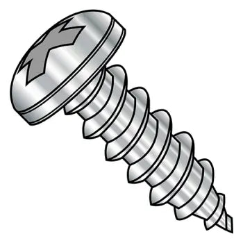 JFAST MS51861-12C - 4-24X1/4  MS51861-C Military Phillips Pan Type AB Sheet Metal Screw 410StainlessSteel DFAR, Case Quantity: 
4,000