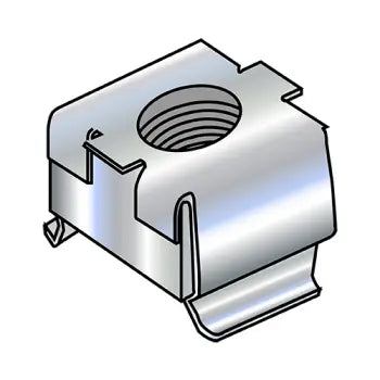 JFAST M6-064NCAG - M6 064-105  Metric Cage Nuts Zinc, Case Quantity: 
1,000