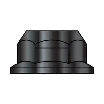 JFAST M6D6927-10PH - M6-1.0  Din 6927 Metric Top Lock Flange Nut Class 10 Black Phosphate and Oil, Case Quantity: 
2,500