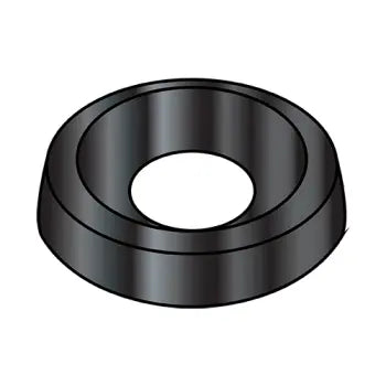 6 Countersunk Finishing Washer Black Oxide