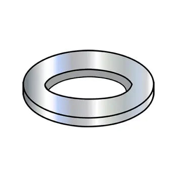 JFAST M10WMD433 - M10 Small Flat Washers, Steel, Zinc, DIN433, Case Quantity: 6000