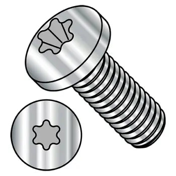 2-56 x 1/8 Six Lobe Pan Head Machine Screw Fully Threaded 18-8 Stainless Steel