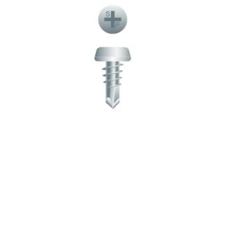 6-20 x 7/16 Phillips Pan Head Framing Self-Drilling Screws Zinc Plated