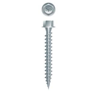 Strong-Point PG924 – Unslotted Indented Hi-Hex Washer Head w/Shoulder, Type S, Strong Shield Coated, 9-15 x 1-1/2, Case Quantity: 4000