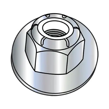 JFAST M5D6926-8 - M5-0.8  Din6926/ISO7043 Metric class 8 Prevail Torque Nylon Insert Hex Flange Lock Nut Z, Case Quantity: 
2,500