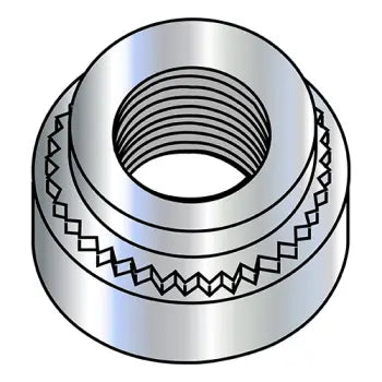 JFAST M5-0NCL - M5X0.8-0  Metric Self Clinching Nut Zinc, Case Quantity: 
5,000