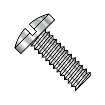 2-56 x 1/8 Slotted Binding Undercut Machine Screw Fully Threaded 18-8 Stainless Steel