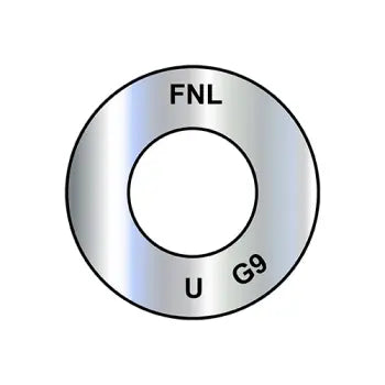 JFAST 14WUSS9 - 1/4  USS Flat Washer Grade 9 DFAR EcoGuard Gray/Silver 1000 Hr Corrosion Resistant, Case Quantity: 
6,200