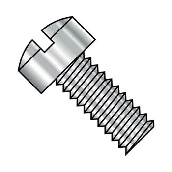 2-56 x 1/8 Slotted Fillister Machine Screw Fully Threaded 18-8 Stainless Steel