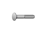 JFAST 5040C188 - 1/2-13 x 2 1/2" Carriage Bolts, 18-8 Stainless Steel, Case Quantity: 100