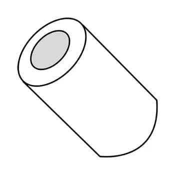 JFAST 140508RSN - 8X5/16  One Quarter Round Spacer Nylon, Case Quantity: 
1,000