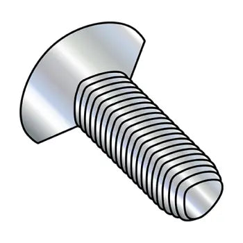 4-40 x 1/4 Phillips Flat 100º Taptite Alternative Thread Roll Screw Fully Threaded Zinc Plated Wax