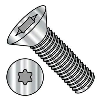 2-56 x 3/16 Six Lobe Flat Machine Screw Fully Threaded 18-8 Stainless Steel