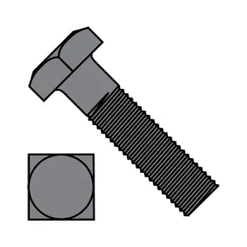 JFAST 7540BMQ - 3/4-10X2 1/2  Square Machine Bolt Plain, Case Quantity: 
60