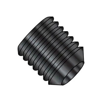 4-40 x 1/8 Coarse Thread Socket Set Screw Cup Black Oxide