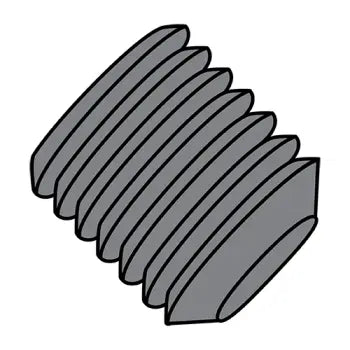 3-48 x 1/8 Coarse Thread Socket Set Screw Flat Point Imported