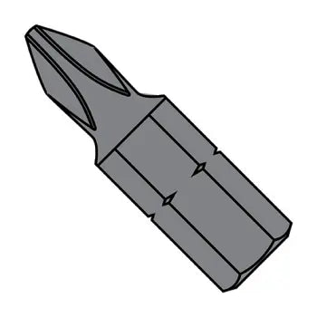 JFAST 27-035 - 1X1X1/4  Reduced Phillips Insert Bits, Case Quantity: 
200