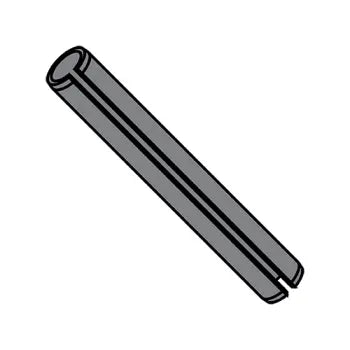 1/16 x 3/16 Spring Pin Slotted Thermal Black