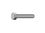 JFAST 5064BHT188 - 1/2-13 x 4" Hex Tap Bolts, 18-8 Stainless Steel, Case Quantity: 25